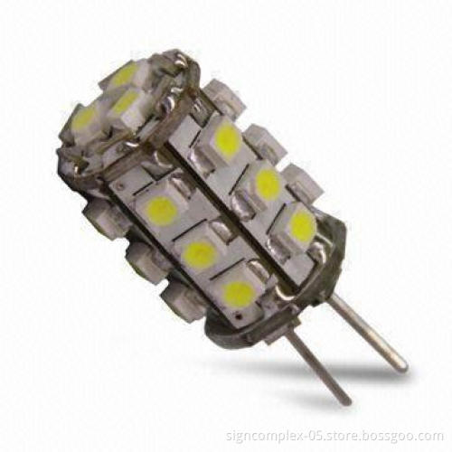 LED Bulb with 12V DC Voltage, CE and RoHS Marks and 1.6W Power Consumption